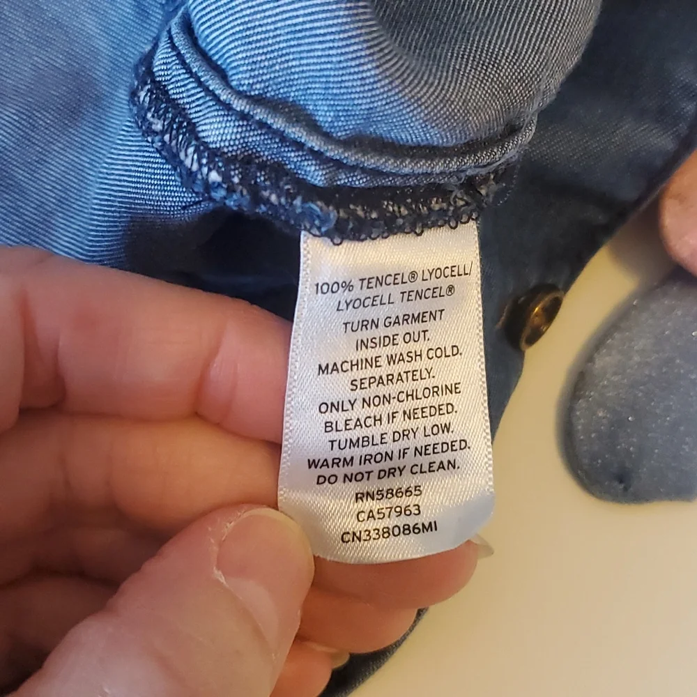 Caslon denim look top - Picture 5 of 6